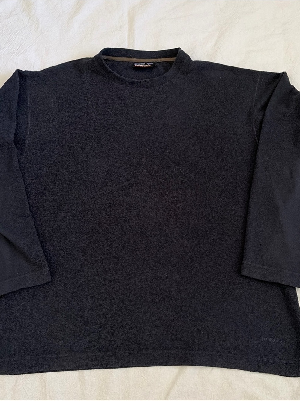 Vintage Patagonia Synchilla Navy Fleece Pullover Crewneck Sweatshirt